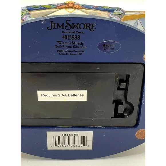 Jim Shore Lighted‎ Nativity 2009 Winter's Miracle Silent Star Winter #4015888 - Picture 15 of 15